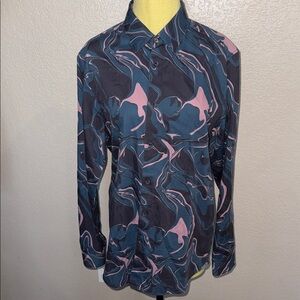 Ted Baker Button Up Blouse - Finest Italian Fabric